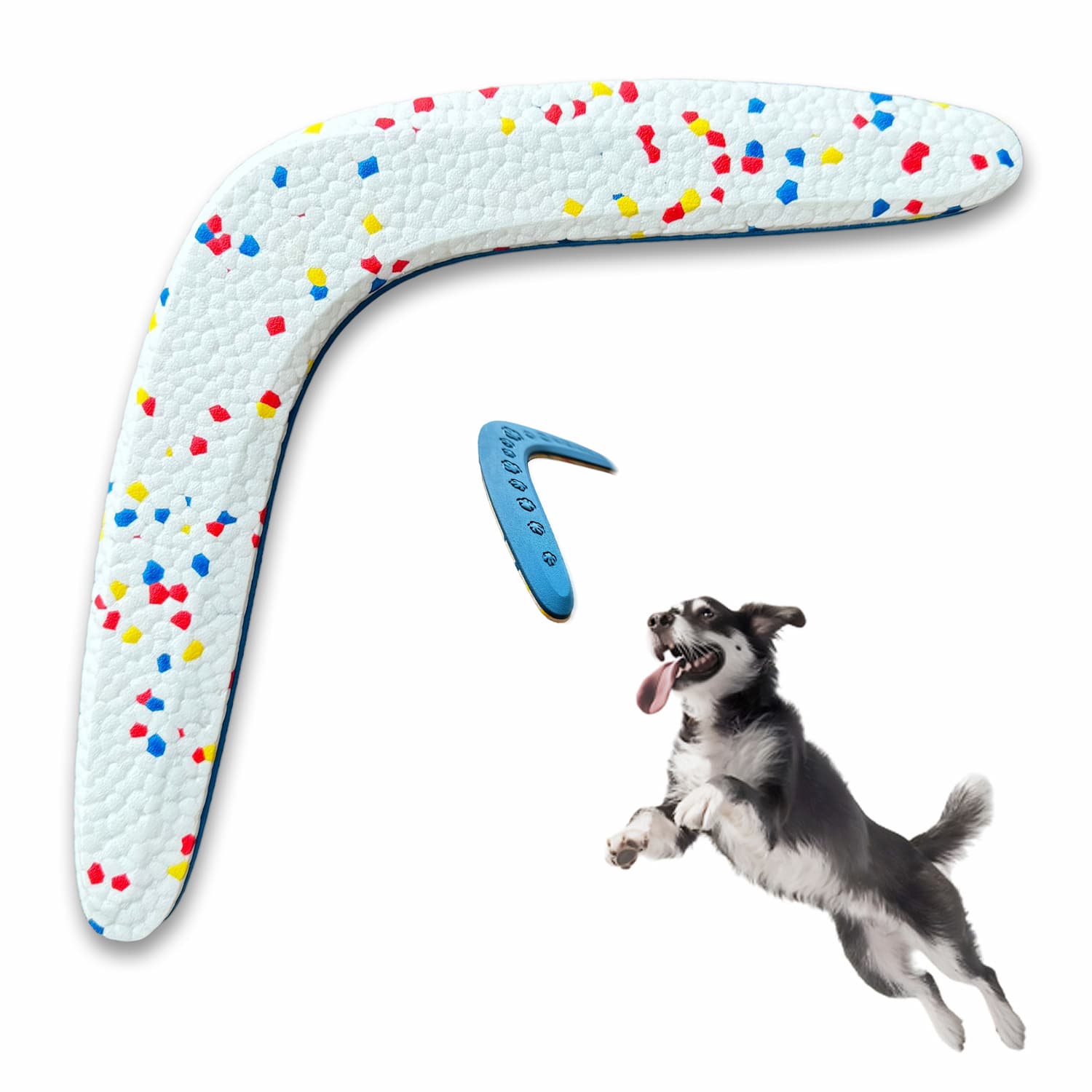 Dog Frisbee Giant Flying Pawz Boomerang