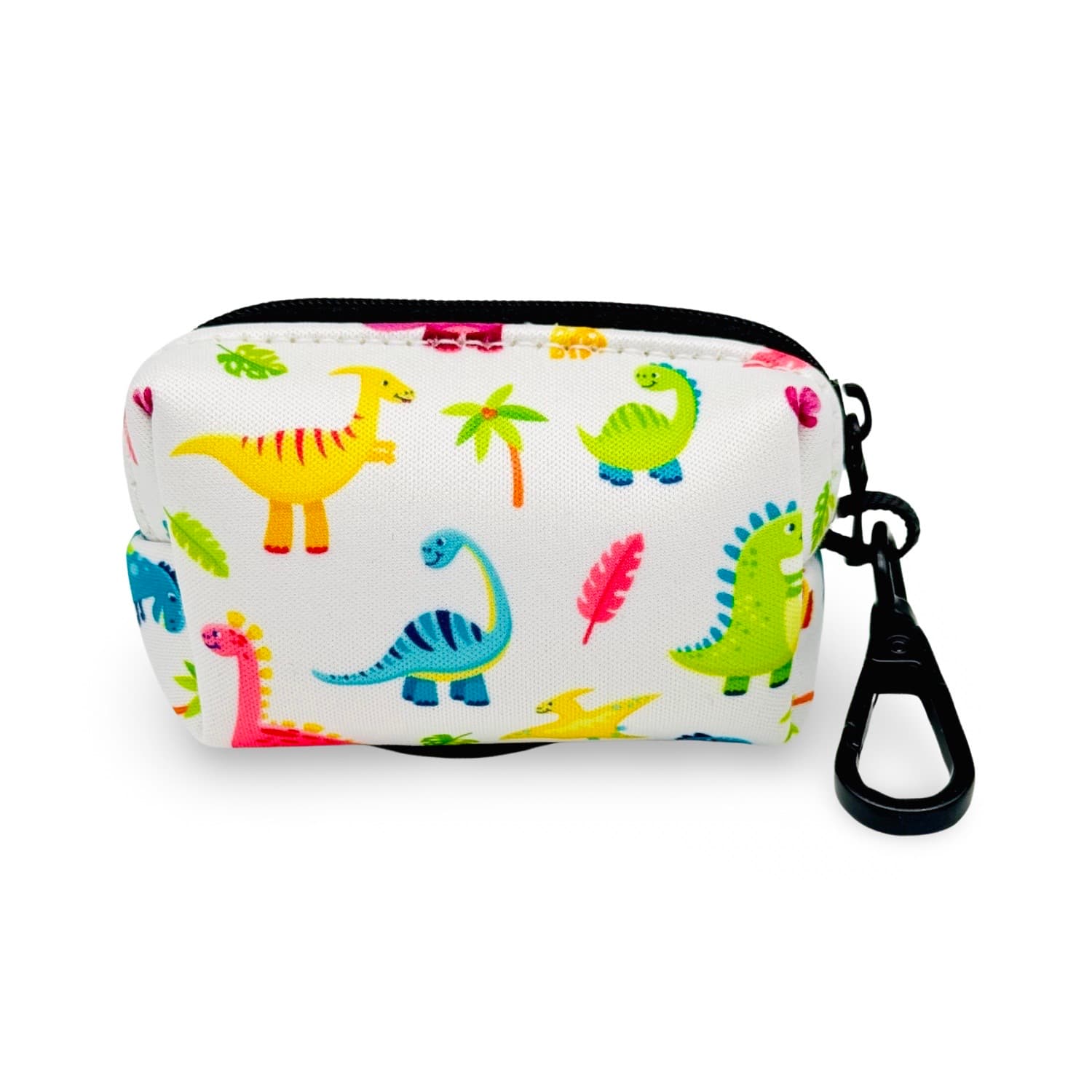 Colorful Dinosaur Themed Dog Poop Bag Holder Dispenser