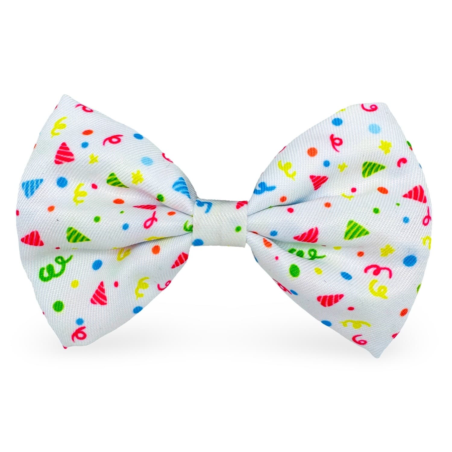 Dog Birthday Gift Bow Tie Confetti Design