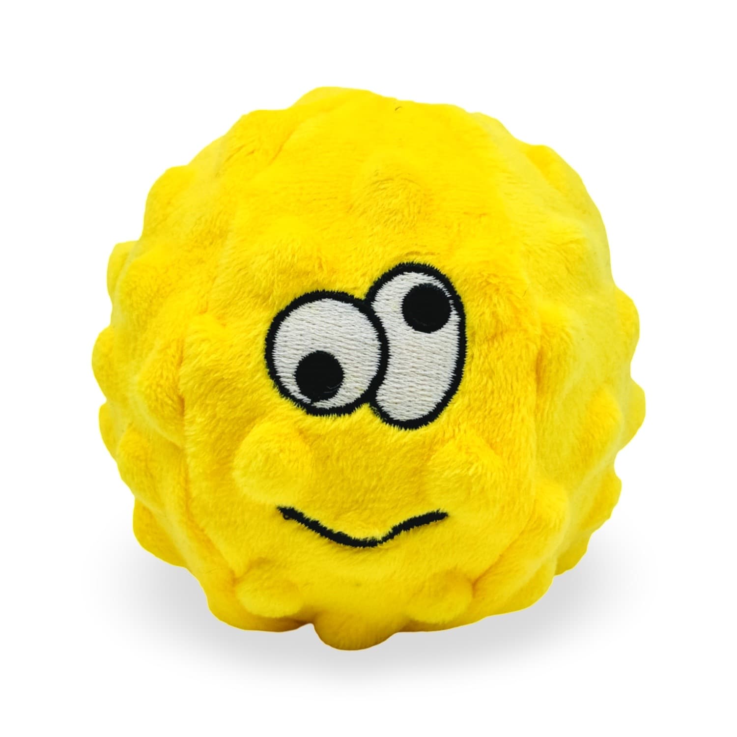 Yellow Pawsome Popcorn 2 in 1 Rippables Dog Toy DuraPaw