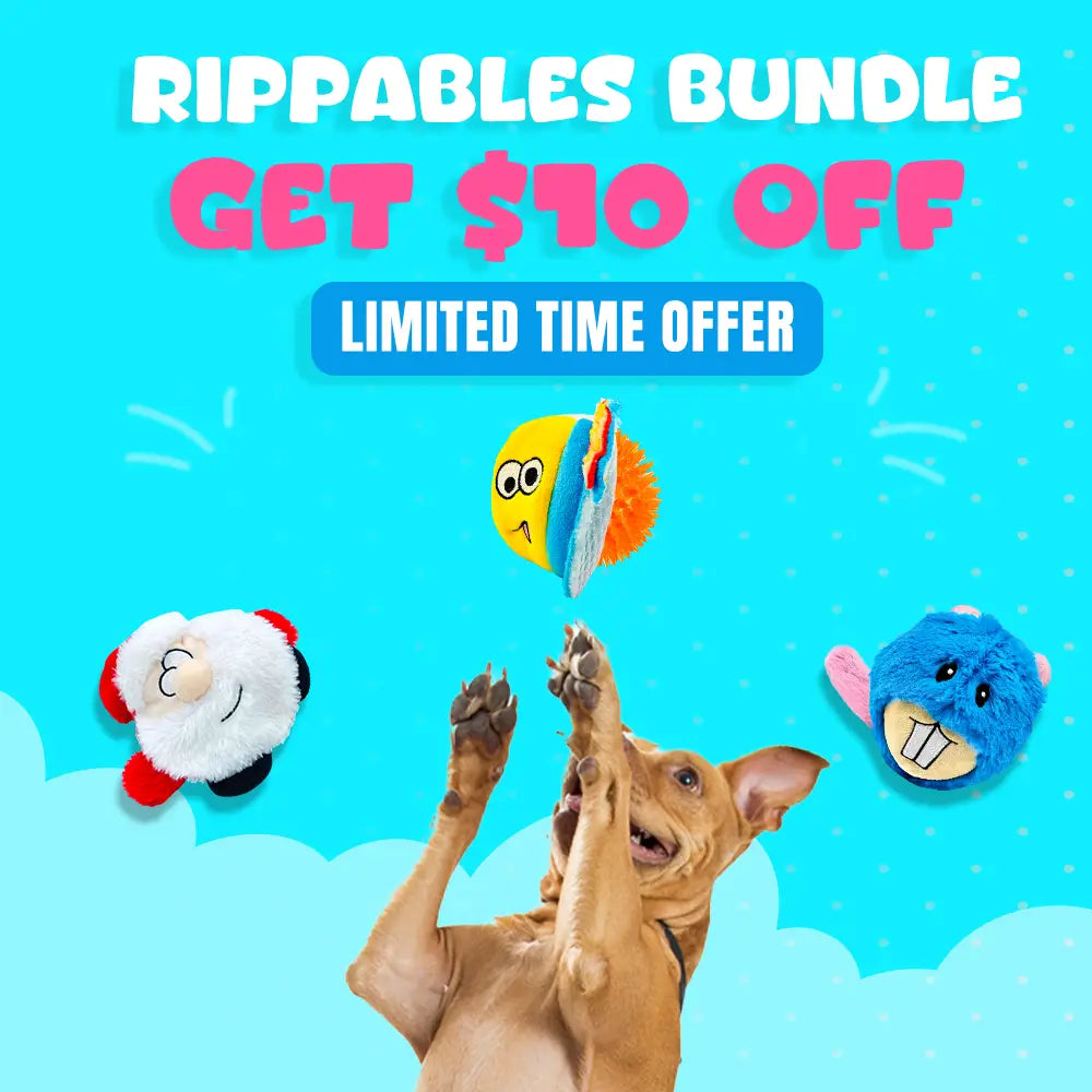 2 in 1 Tear Apart Rippables Dog Toys