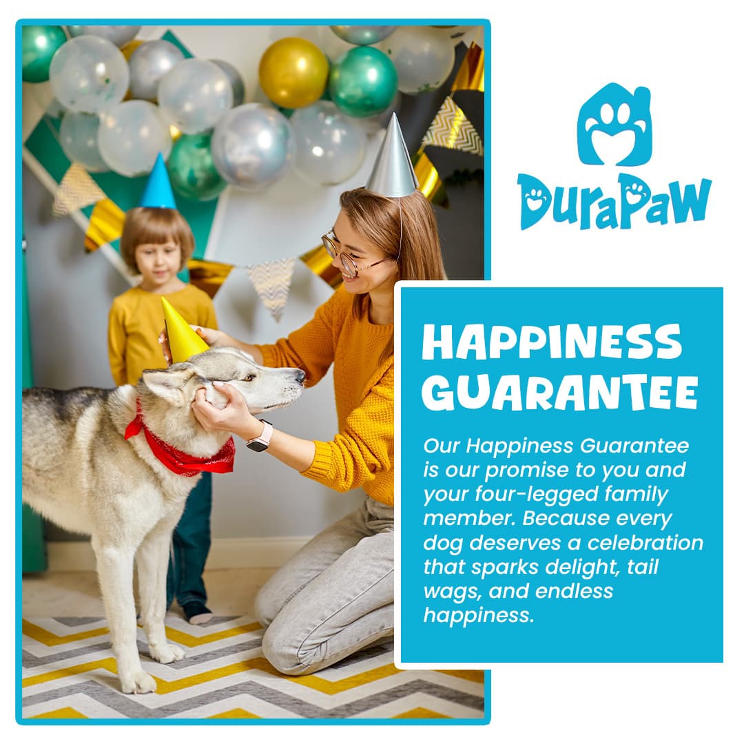 DuraPaw Multi Dog Subscription Box Happiness Guarantee