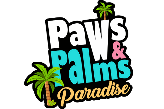 DuraPaw Paws Palms Paradise Logo