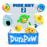 DuraPaw 2 in 1 Rippables Bundle Dog Toys