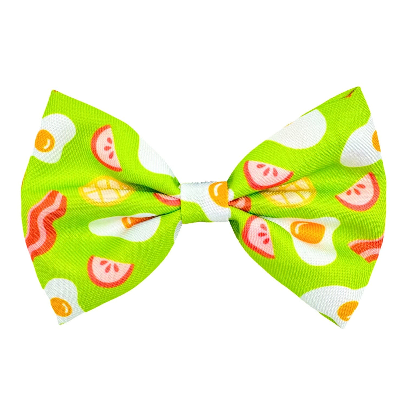 Cute Fun Breakfast Dog Themed Bow Tie Green Eggs Ham