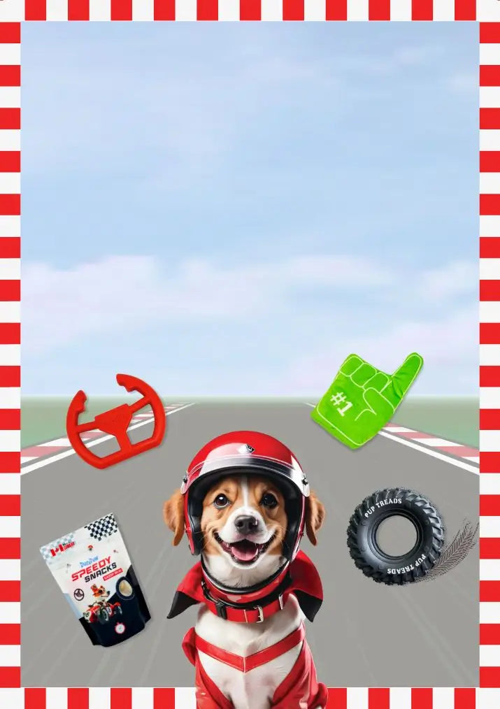 Pup Cup Racing Dog Subscription Box Theme