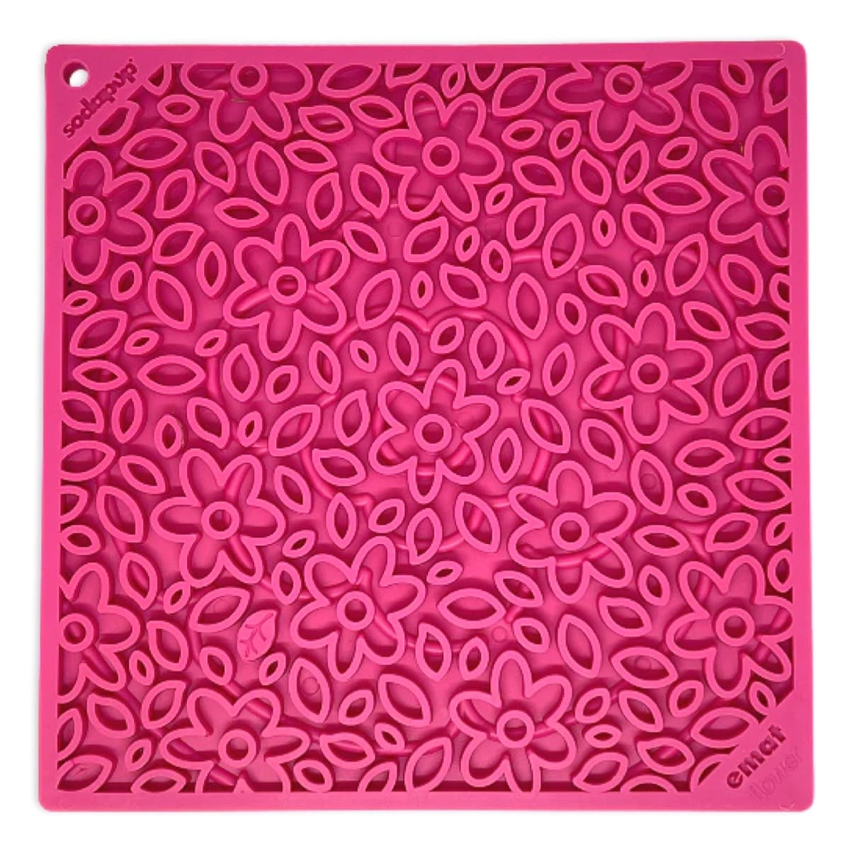 SodaPup Dog Lick Mat Canada Training Feeding Mat Flower Design