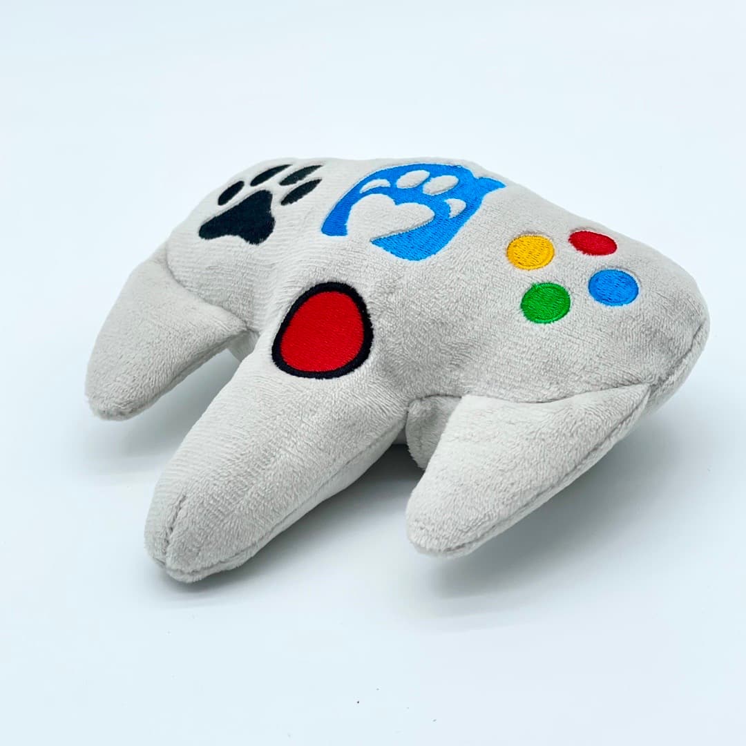 Game Controller Squeaky Dog Toy Made In the USA » Pampered Paw Gifts