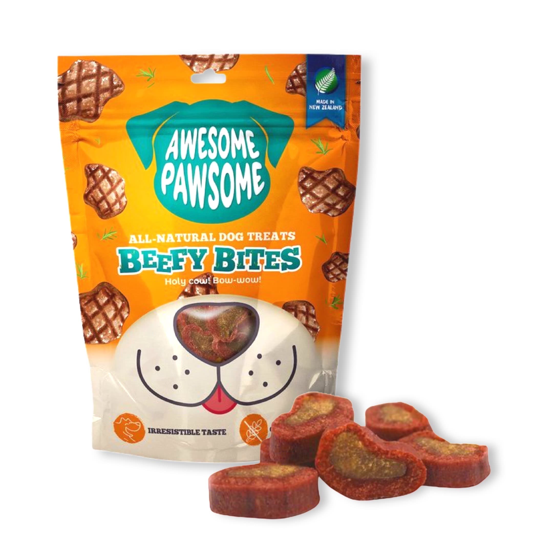 DuraPaw Natural Dog Treats Beefy Bites Safe Dog Ingredients